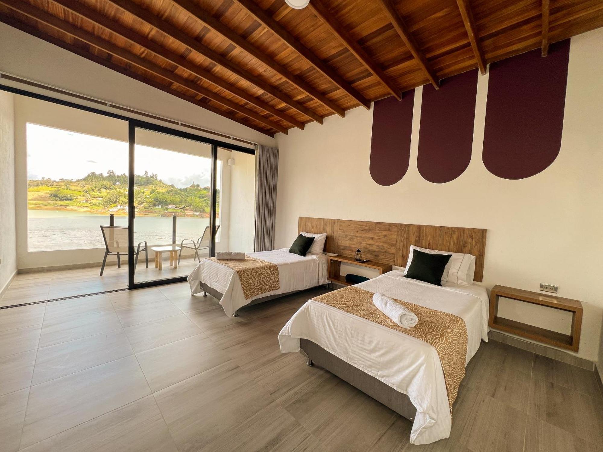 Viajero Guatape Hostel & Lake Club Eksteriør bilde