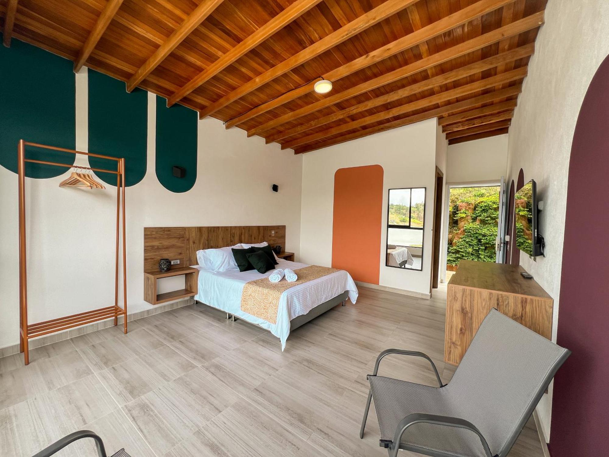 Viajero Guatape Hostel & Lake Club Rom bilde