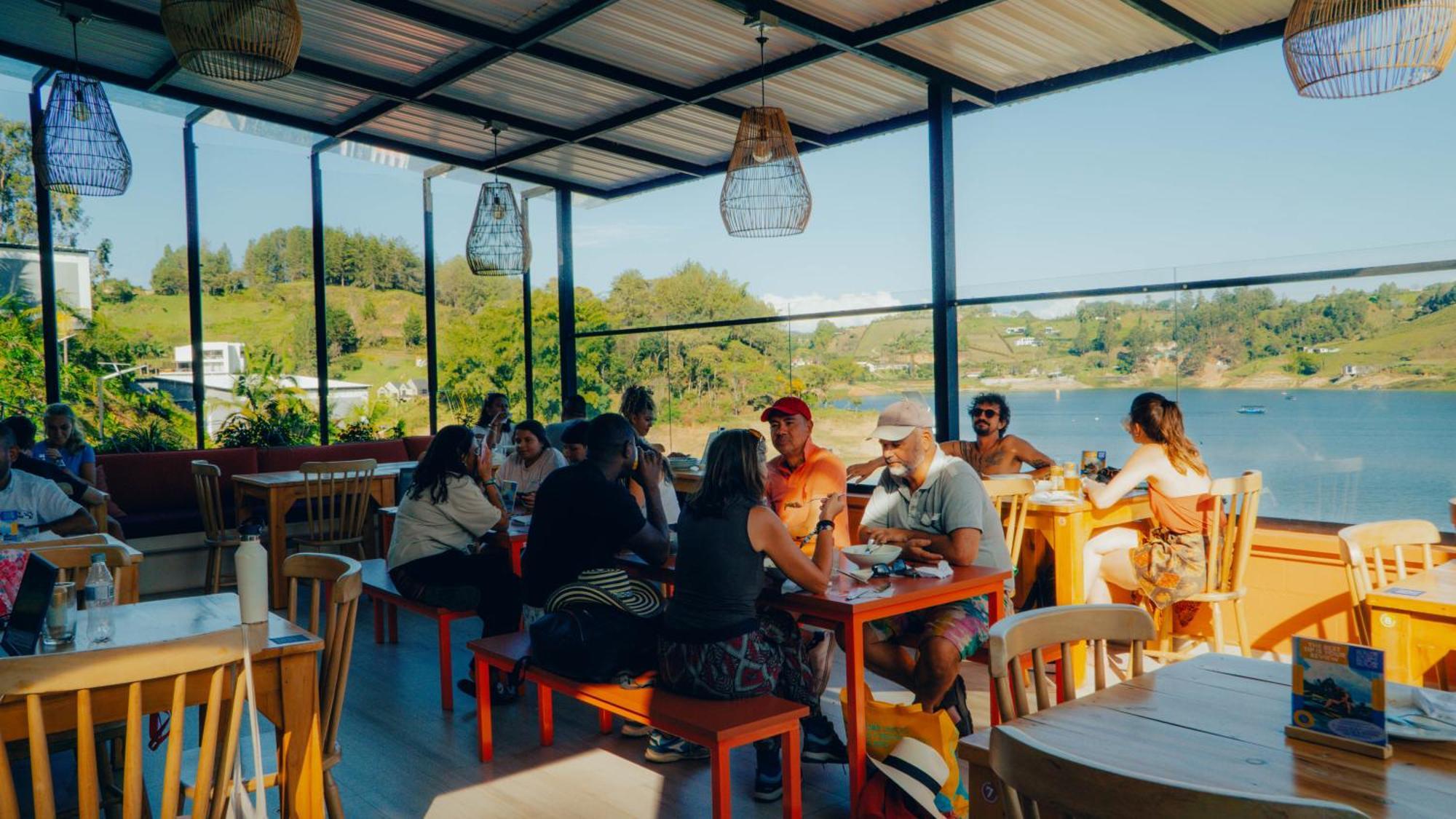 Viajero Guatape Hostel & Lake Club Eksteriør bilde